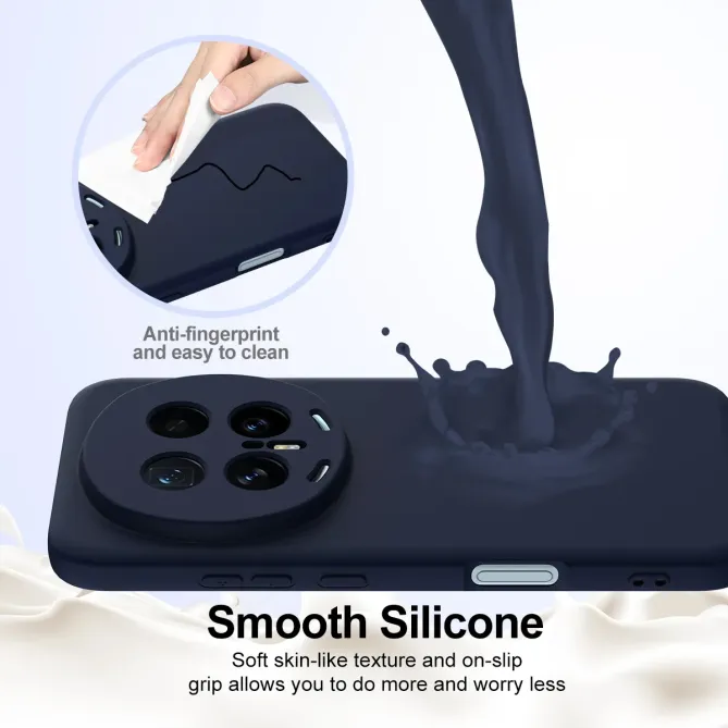 Coque Honor Magic 8 Pro Silicone Liquide Magnétique, Lanière