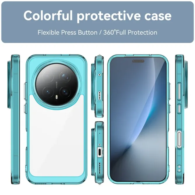 Coque Honor Magic 8 Pro Transparente Contour Couleuré