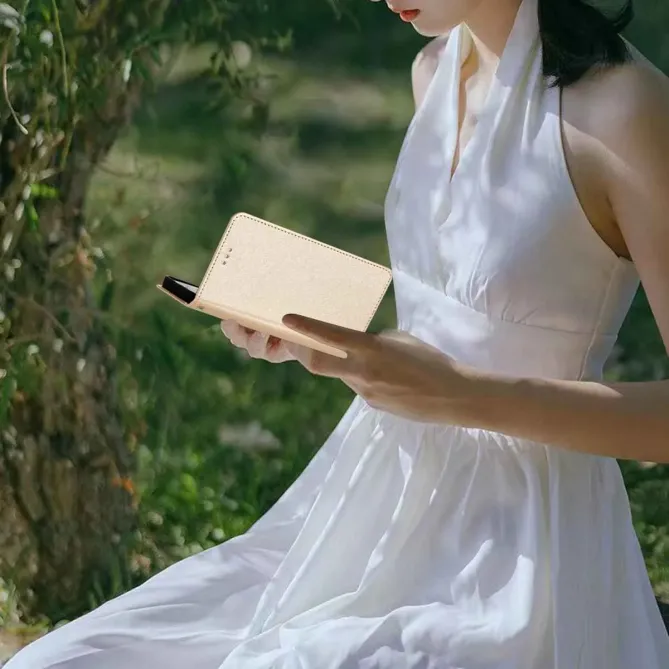 Housse Honor Magic 8 Pro Portefeuille Texture Soie