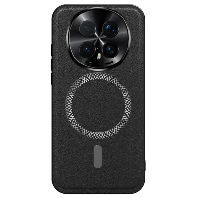 Coque Honor Magic 8 Pro Protection Caméra Métal et Dos Cuir