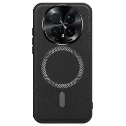 Coque Honor Magic 8 Pro Protection Caméra Métal et Dos Cuir
