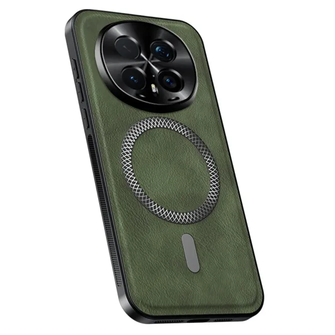 Coque Honor Magic 8 Pro Protection Caméra Métal et Dos Cuir