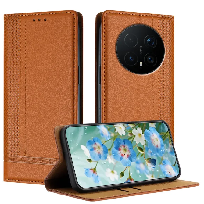 Flip Cover Honor Magic 8 Pro Coutures avec Porte-Cartes
