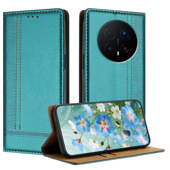 Flip Cover Honor Magic 8 Pro Coutures avec Porte-Cartes