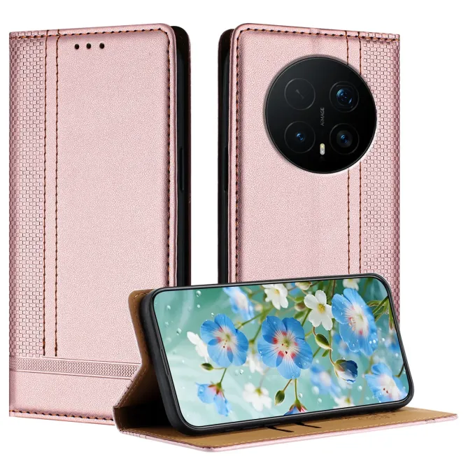 Flip Cover Honor Magic 8 Pro Coutures avec Porte-Cartes