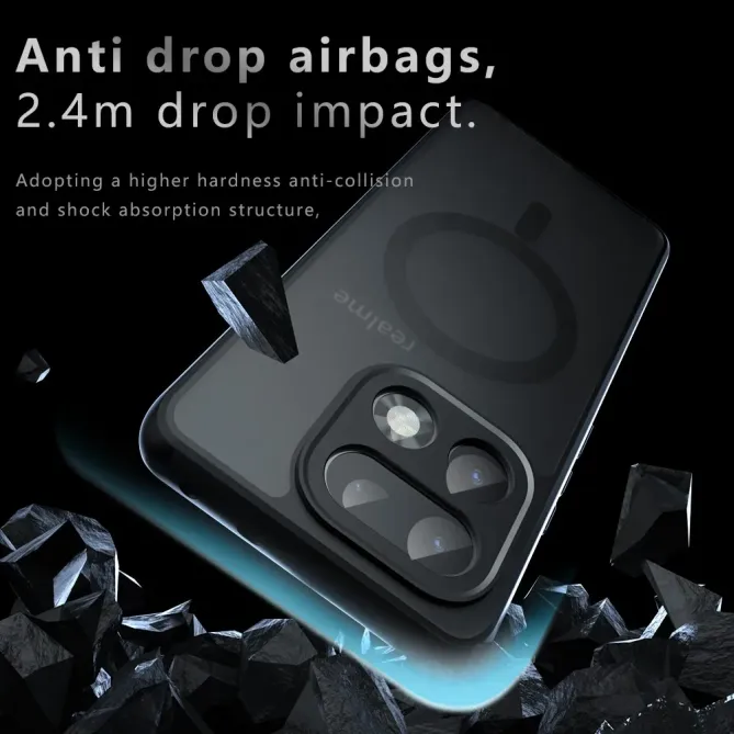 Coque Realme 16 Pro+ Revêtement Mat Magnétique