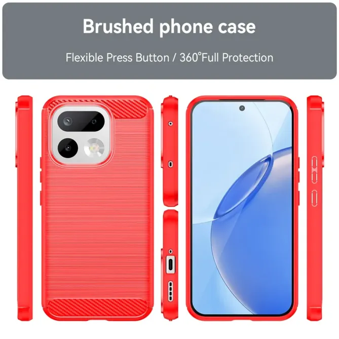 Coque Realme 16 Pro effet brossé silicone
