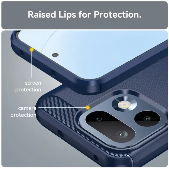 Coque Realme 16 Pro effet brossé silicone