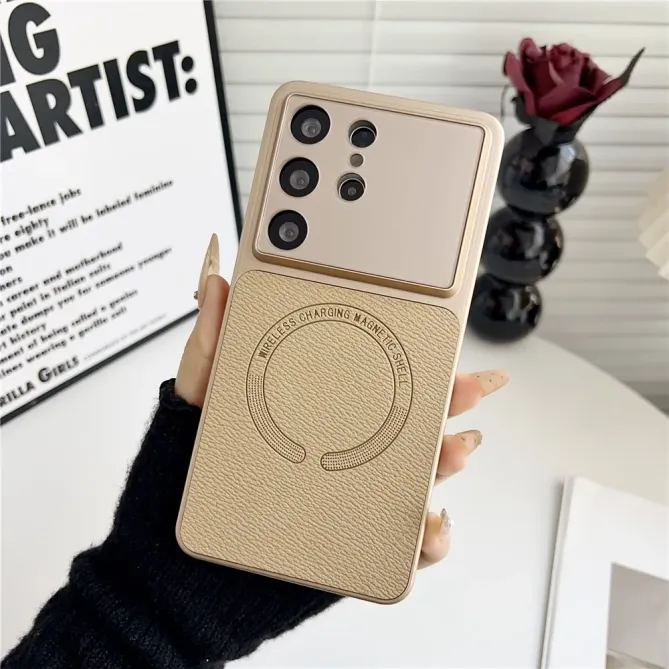 Coque Samsung Galaxy S25 Ultra Texture Cuir