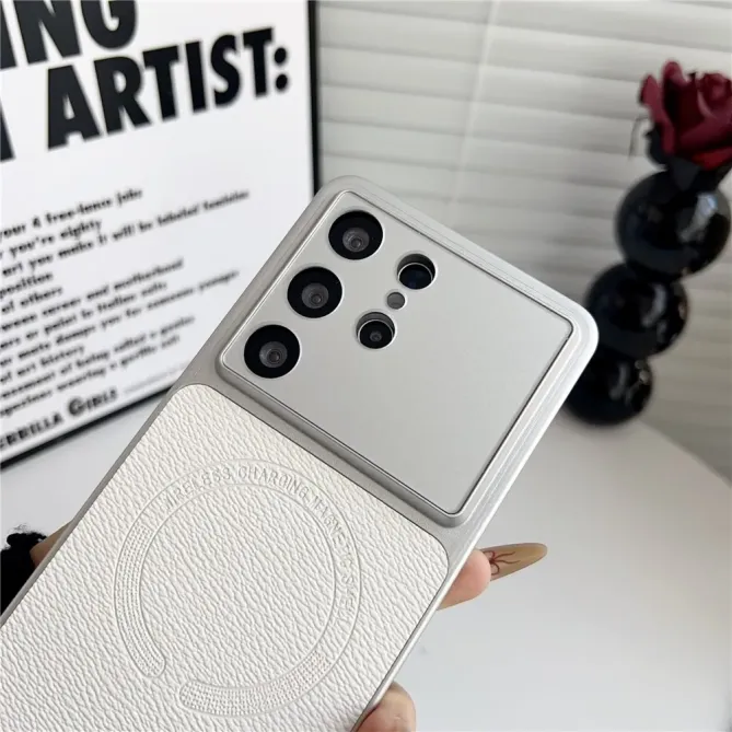Coque Samsung Galaxy S25 Ultra Texture Cuir