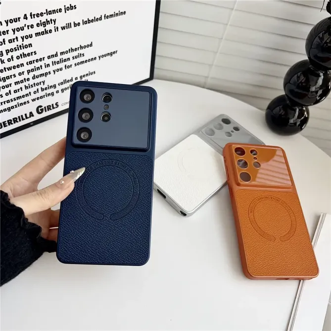 Coque Samsung Galaxy S25 Ultra Texture Cuir