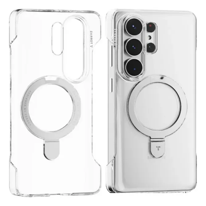 Coque Samsung Galaxy S26 Ultra Ostand Q1 Slim Magnétique Transparente