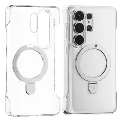 Coque Samsung Galaxy S26 Ultra Ostand Q1 Slim Magnétique Transparente