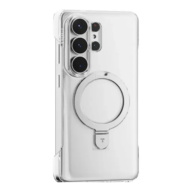 Coque Samsung Galaxy S26 Ultra Ostand Q1 Slim Magnétique Transparente