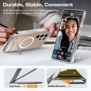 Coque Samsung Galaxy S26 Ultra Ostand L1 Transparente Support