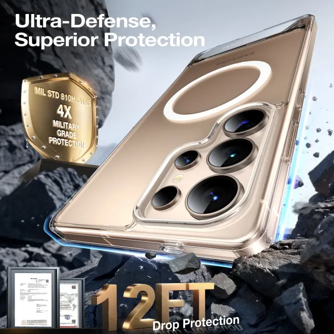 Coque Samsung Galaxy S26 Ultra Ostand L1 Transparente Support