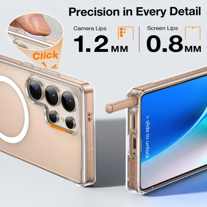 Coque Samsung Galaxy S26 Ultra Ostand L1 Transparente Support