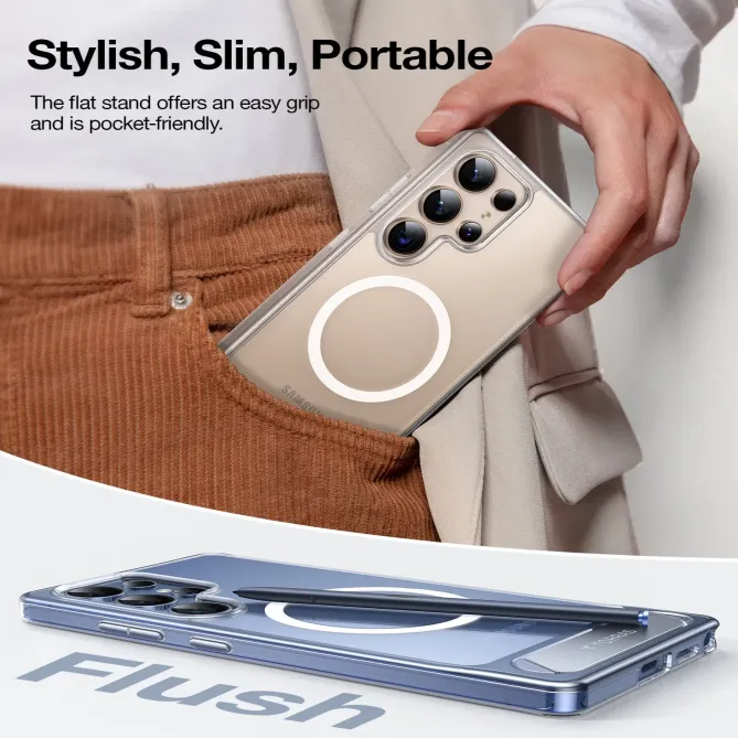 Coque Samsung Galaxy S26 Ultra Ostand L1 Transparente Support