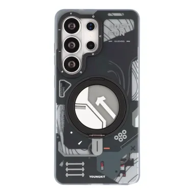 Coque Samsung Galaxy S26 Ultra Magnétique Anneau Rotatif Design