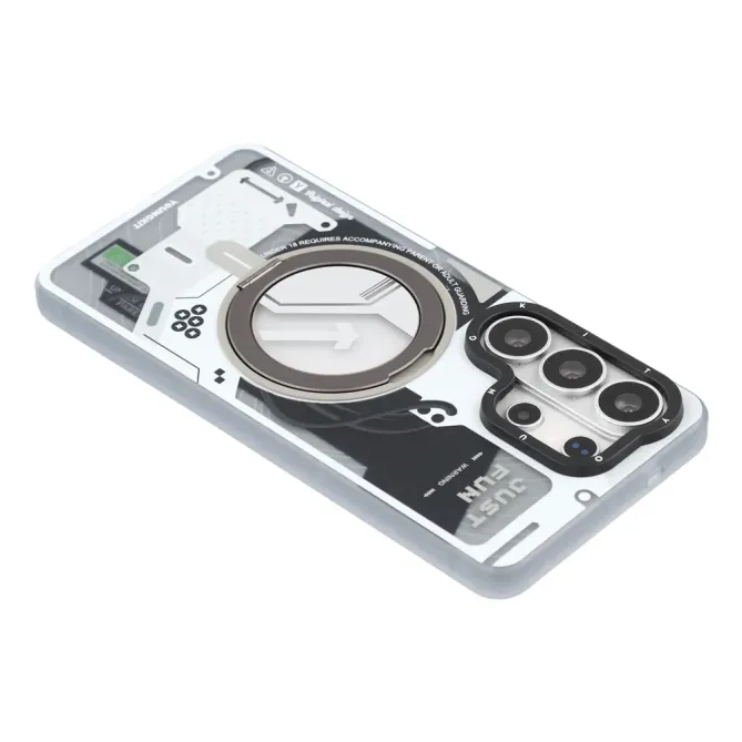 Coque Samsung Galaxy S26 Ultra Magnétique Anneau Rotatif Design