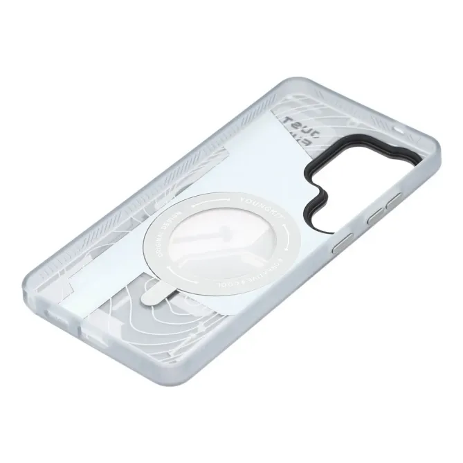 Coque Samsung Galaxy S26 Ultra Magnétique Anneau Rotatif Design