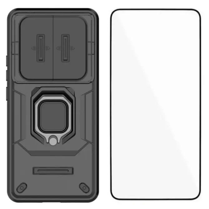 Coque Xiaomi Redmi Note 15 4G La Bélinda avec cache objectif et verre 