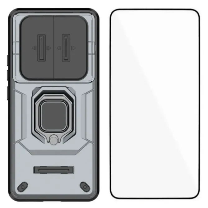 Coque Xiaomi Redmi Note 15 4G La Bélinda avec cache objectif et verre 