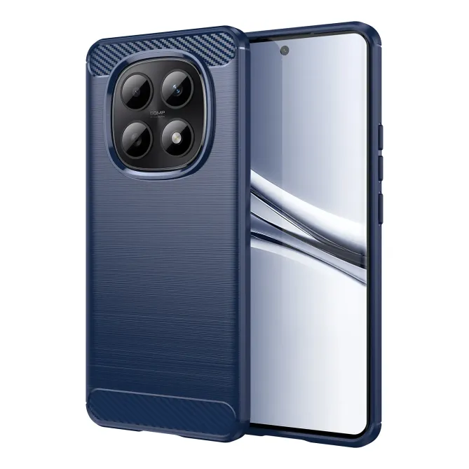 Coque Xiaomi Redmi Note 15 4G flexible effet brossé avec verre trempé