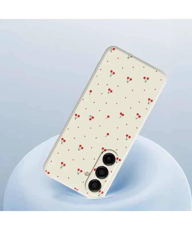 Coque Samsung Galaxy A57 5G Cerises Kawaii