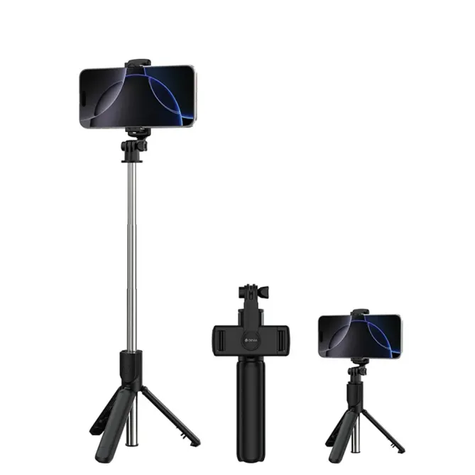 Perche Selfie Trépied Devia Bluetooth avec Télécommande