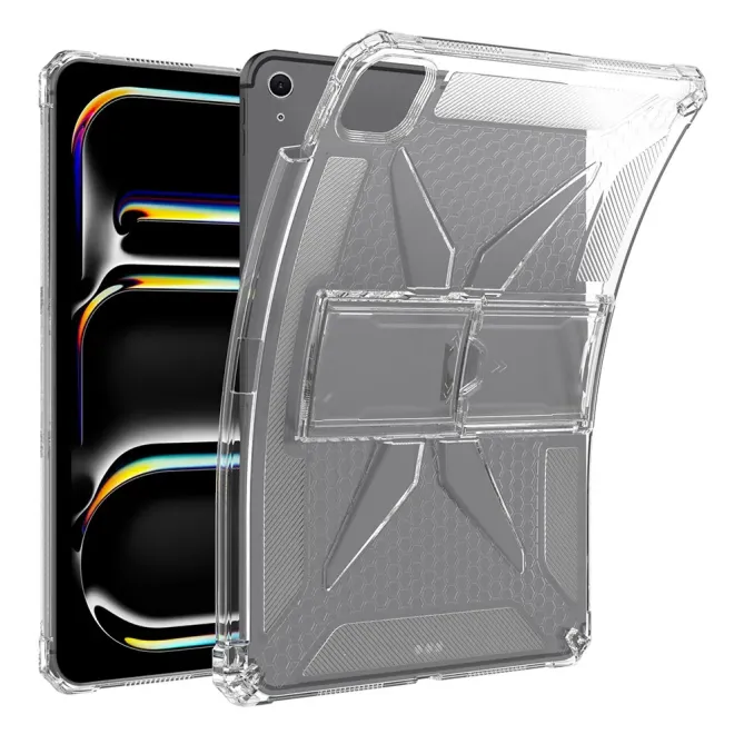 Coque iPad Air 13 (2025) / (2024) Transparente Antichoc avec Support e