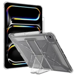 Coque iPad Air 13 (2025) / (2024) Transparente Antichoc avec Support e