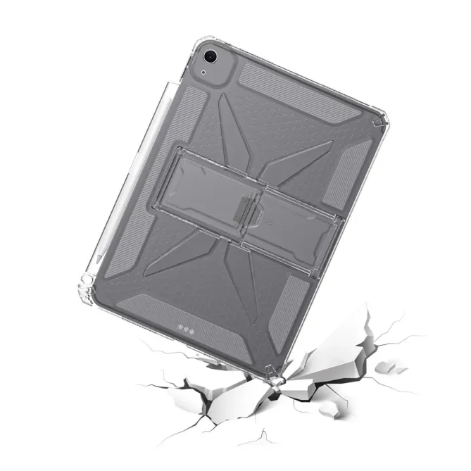 Coque iPad Air 13 (2025) / (2024) Transparente Antichoc avec Support e