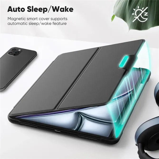 Coque iPad Air 13 (2025/2024) / Pro 12.9 Armor Magnétique Détachable