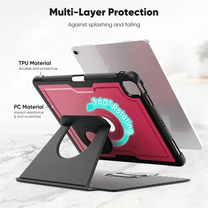 Coque iPad Air 13 (2025/2024) / Pro 12.9 Armor Magnétique Détachable