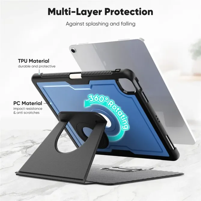Coque iPad Air 13 (2025/2024) / Pro 12.9 Armor Magnétique Détachable