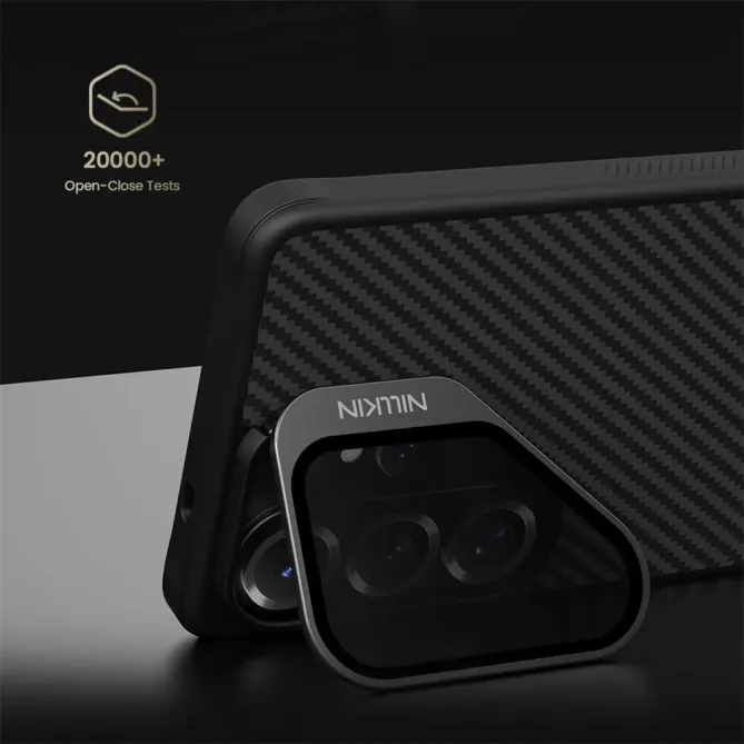 Coque Samsung Galaxy S26 Ultra Nillkin Karbon Fiber avec Cache Objecti