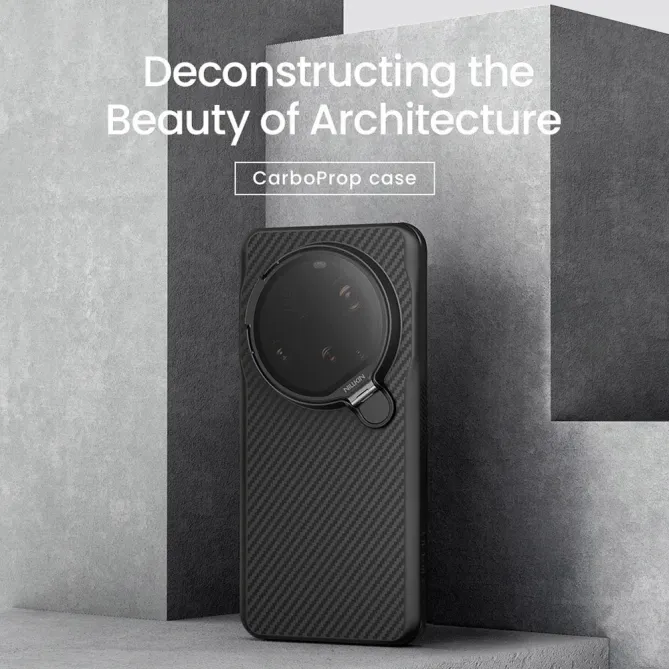 Coque Xiaomi 15 Ultra Nillkin Karbon Fiber avec Cache Objectif