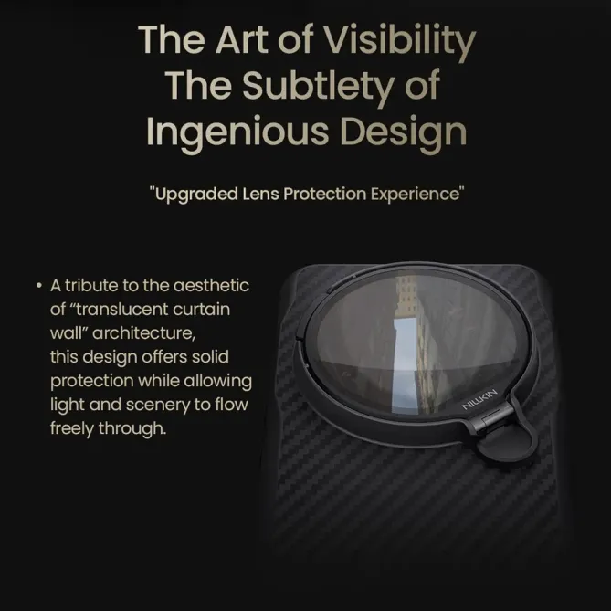 Coque Xiaomi 15 Ultra Nillkin Karbon Fiber avec Cache Objectif