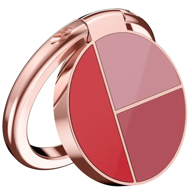 Support Bague Smartphone Rotatif Géométrique en Alliage d'Aluminium