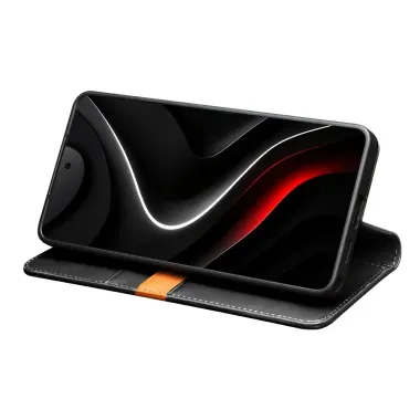 Housse Samsung Galaxy S26 Ultra Rab Flip en Cuir Véritable