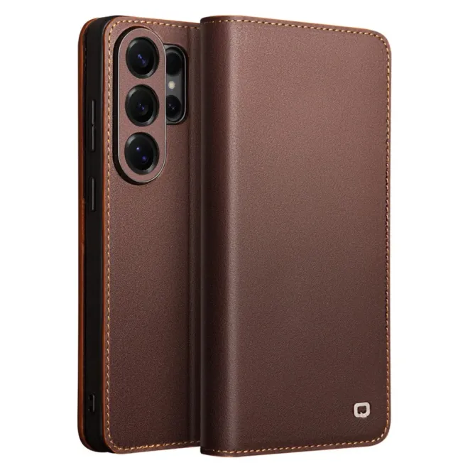 Housse Samsung Galaxy S26 Ultra Rab Flip en Cuir Véritable