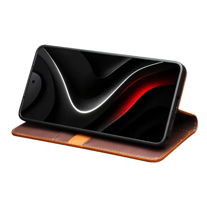 Housse Samsung Galaxy S26 Ultra Rab Flip en Cuir Véritable