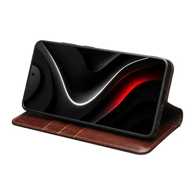 Housse Samsung Galaxy S26 Ultra fait main en cuir véritable