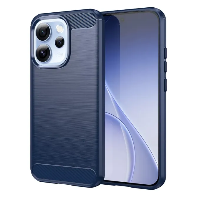 Coque Oppo Reno 15 Pro effet brossé silicone