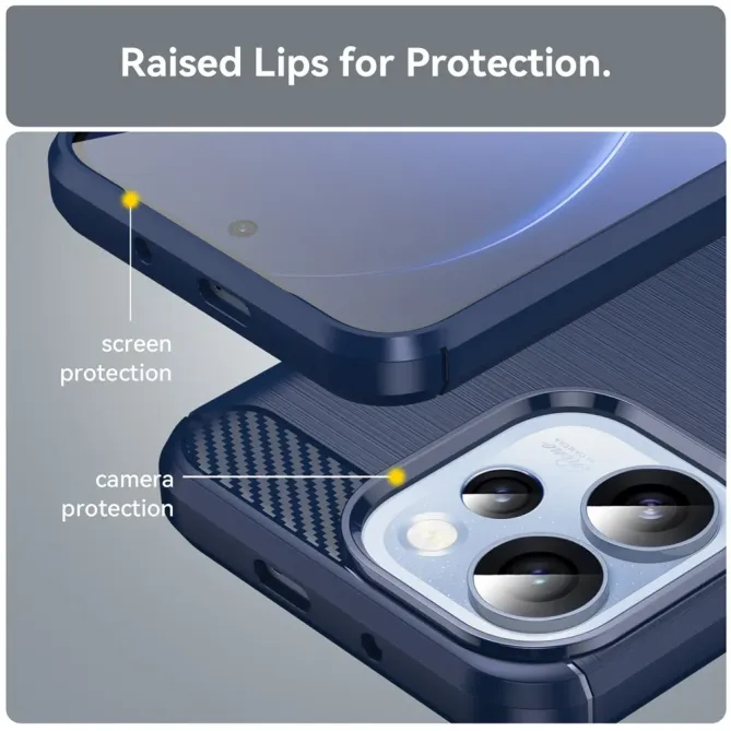Coque Oppo Reno 15 Pro effet brossé silicone