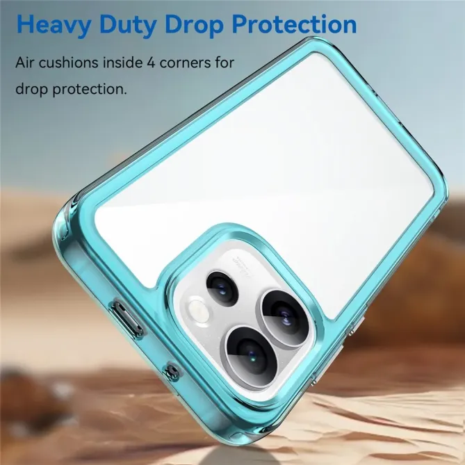 Coque Oppo Reno 15 Pro Transparente Contour Couleuré