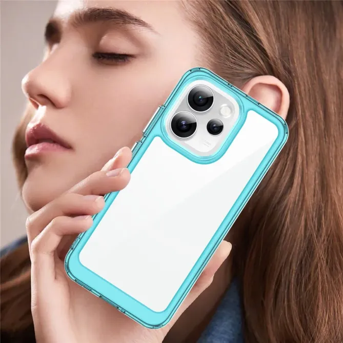 Coque Oppo Reno 15 Pro Transparente Contour Couleuré