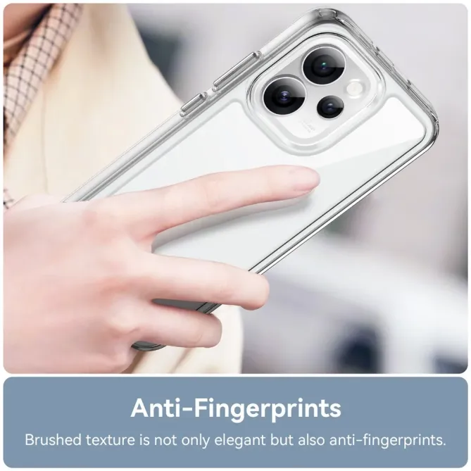 Coque Oppo Reno 15 Pro Transparente Contour Couleuré
