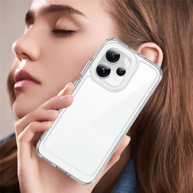 Coque Oppo Reno 15 Pro Transparente Contour Couleuré